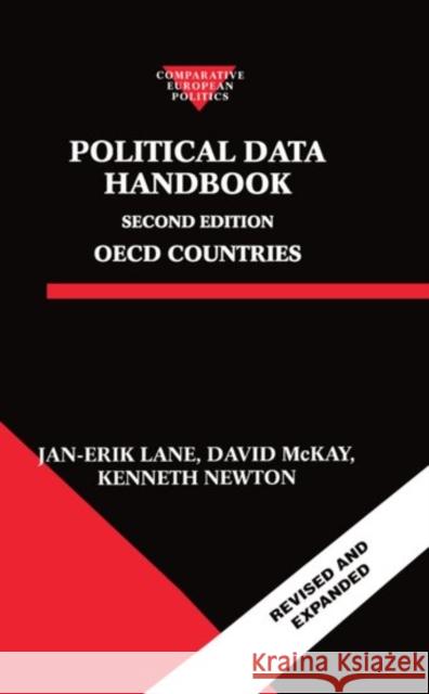Political Data Handbook: OECD Countries Lane, Jan-Erik 9780198280538 Oxford University Press, USA - książka