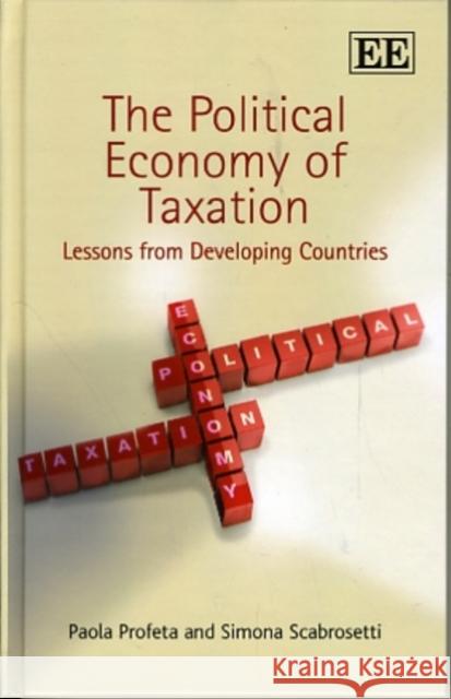 POLITICAL ECONOMY OF TAXATION  9781848440715 SOS FREE STOCK - książka