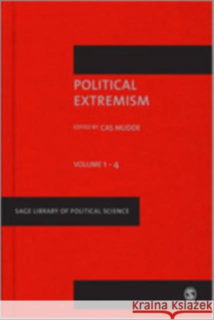 Political Extremism Cas Mudde 9781446255940  - książka