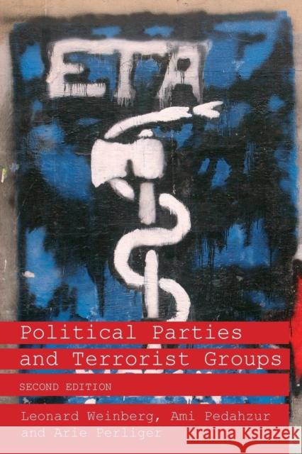 Political Parties and Terrorist Groups Leonard Weinberg 9780415775373  - książka