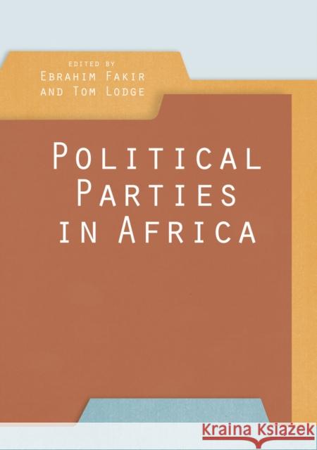 Political parties in Africa Ebrahim Fakir Tom Lodge  9781920196790 Jacana Media (Pty) Ltd - książka