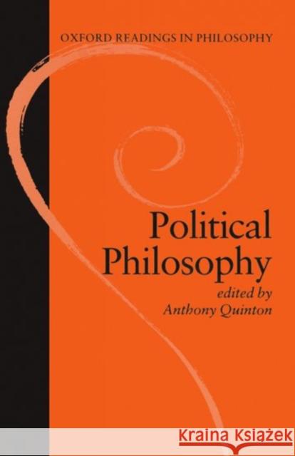 Political Philosophy  9780198750024 OXFORD UNIVERSITY PRESS - książka
