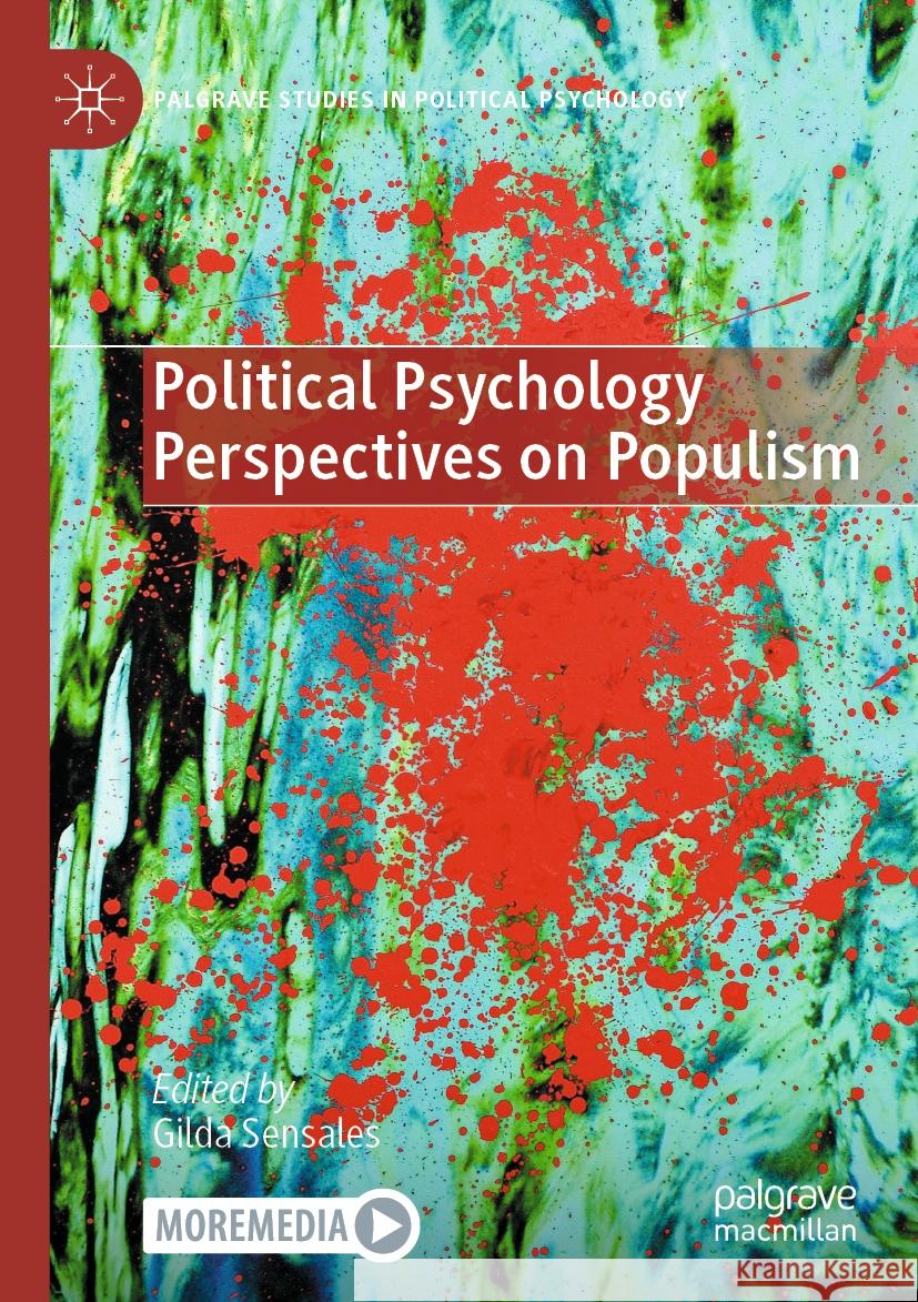 Political Psychology Perspectives on Populism  9783031440755 Springer Nature Switzerland - książka