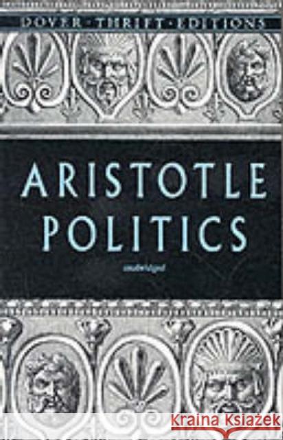 Politics Aristotle                                Benjamin Jowett 9780486414249 Dover Publications - książka