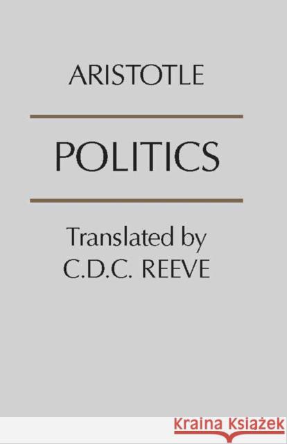 Politics Aristotle 9780872203884 HACKETT PUBLISHING CO, INC - książka