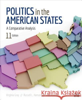Politics in the American States: A Comparative Analysis Virginia Gray 9781506363622 CQ Press - książka