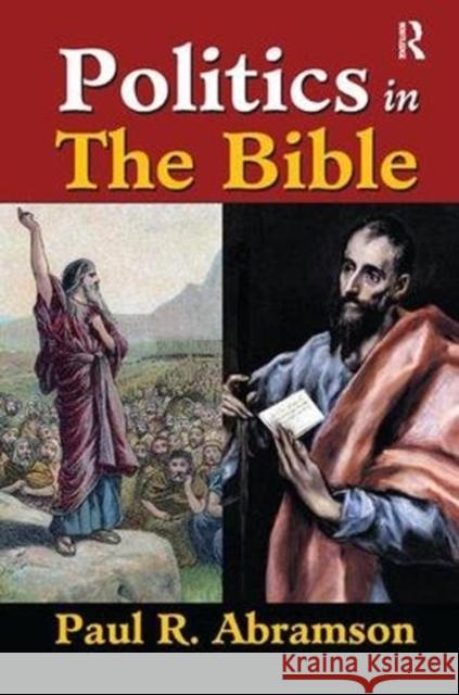 Politics in the Bible Paul Abramson 9781138513389 Routledge - książka