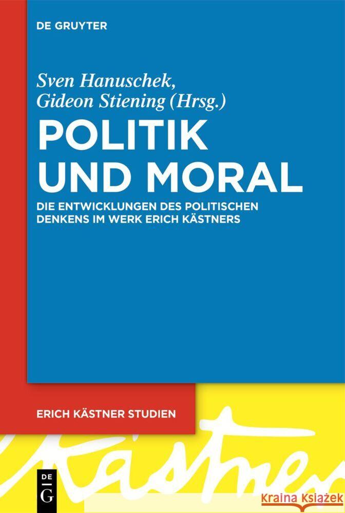 Politik und Moral  9783111356198 De Gruyter - książka