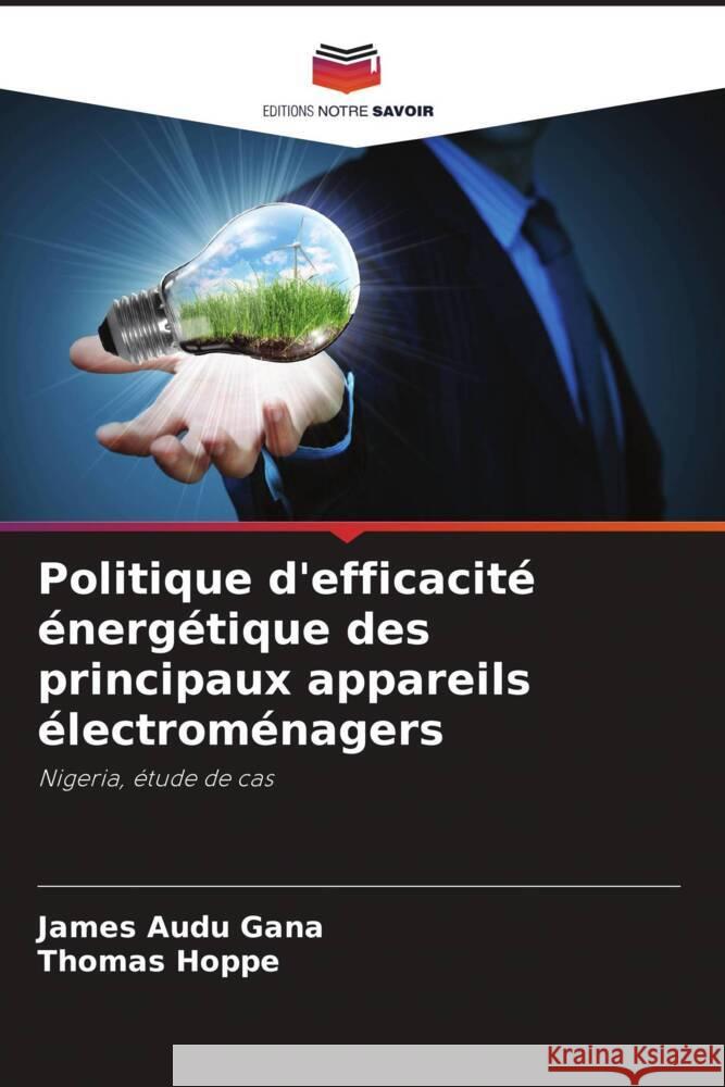 Politique d'efficacité énergétique des principaux appareils électroménagers Gana, James Audu, Hoppe, Thomas 9786207955749 Editions Notre Savoir - książka