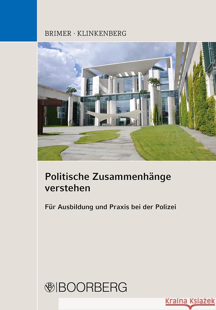 Politische Zusammenhänge verstehen Brimer, Jörg, Klinkenberg, Stephan 9783415064812 Boorberg - książka