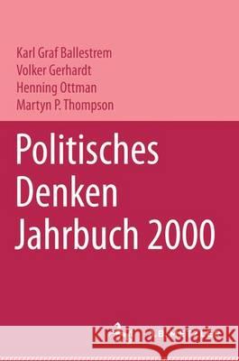 Politisches Denken. Jahrbuch 2000 