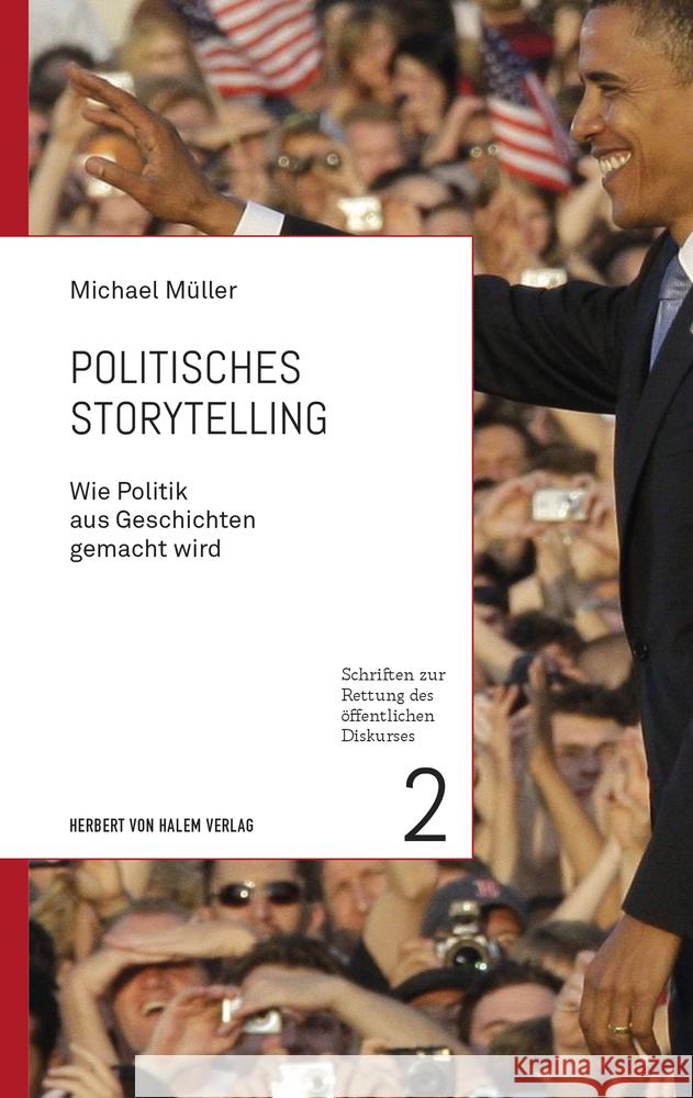 Politisches Storytelling Müller, Michael 9783869624990 Halem - książka