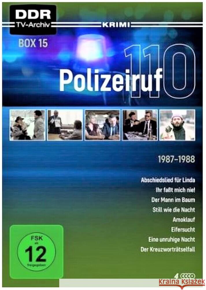 Polizeiruf 110 - Box 15. Box.15, 4 DVD  4052912390140 OneGate Media - książka