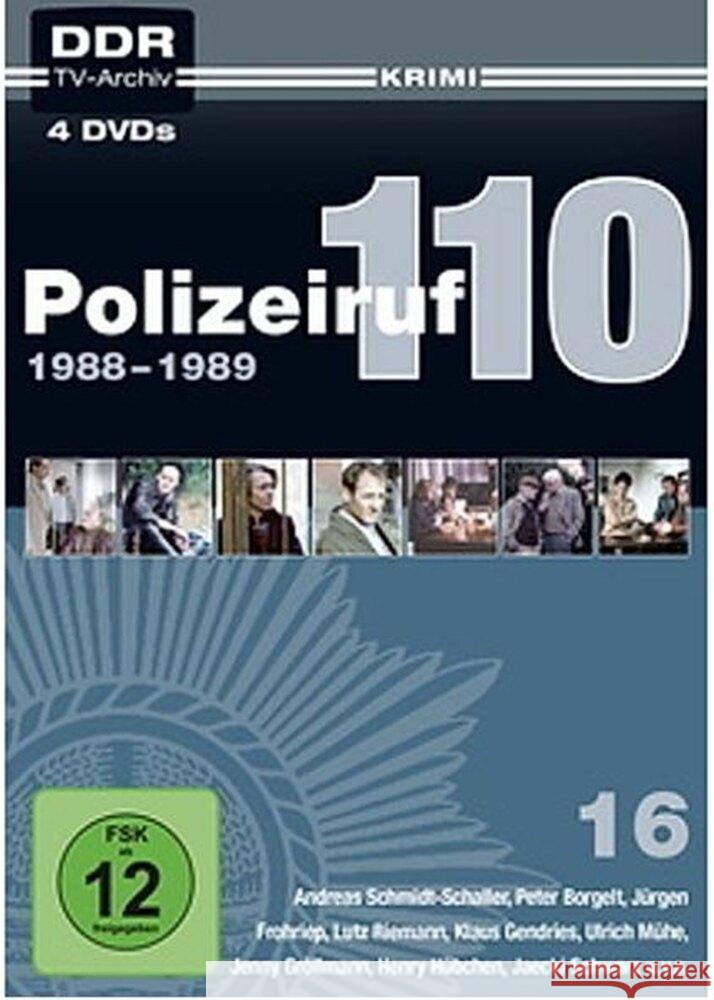 Polizeiruf 110 - Box 16. Box.16, 4 DVD  4052912390188 OneGate Media - książka