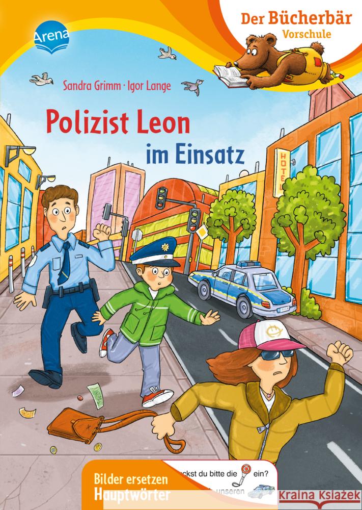 Polizist Leon im Einsatz Grimm, Sandra 9783401720715 Arena - książka