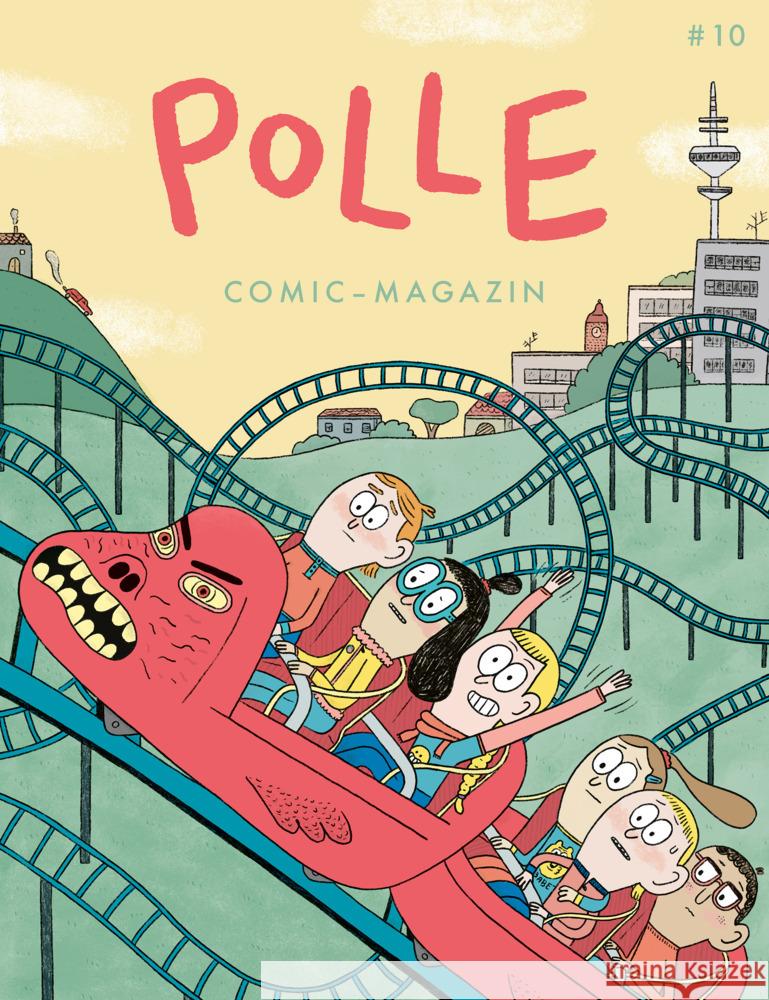 POLLE #10: Kindercomic-Magazin Kuhl, Anke, Mawil, Leowald, Leo 9783910387041 Peridot - książka