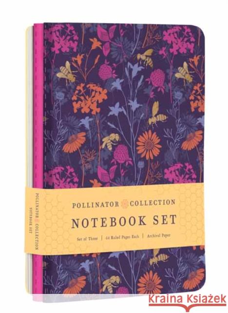 Pollinators Sewn Notebook Collection Insight Editions 9781647225636 Insight Editions - książka