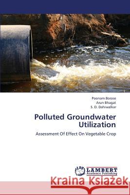 Polluted Groundwater Utilization Borase Poonam                            Bhagat Arun                              Dahiwalkar S. D. 9783659380655 LAP Lambert Academic Publishing - książka