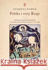 Polska i trzy Rosje Andrzej Nowak 9788308076057 Literackie - książka