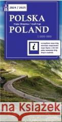 Polska mapa drogowa 2024/2025 1:800 000 praca zbiorowa 9788367179157 neo-pilot - książka