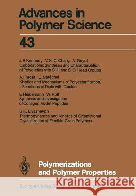 Polymerizations and Polymer Properties  9783662153529 Springer - książka