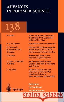 Polymers in Confined Environments K. Binder S. Granick Steve Granick 9783540642664 Springer - książka