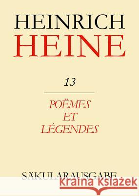 Poëmes Et Légendes Grappin, Pierre 9783050013480 Akademie Verlag - książka