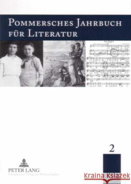 Pommersches Jahrbuch Fuer Literatur 2 Borchardt, Karl-Heinz 9783631557426 Peter Lang Gmbh, Internationaler Verlag Der W - książka