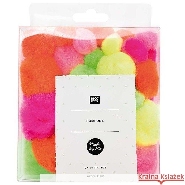 Pompons Neon  4051271460815 RICO-Design tap - książka