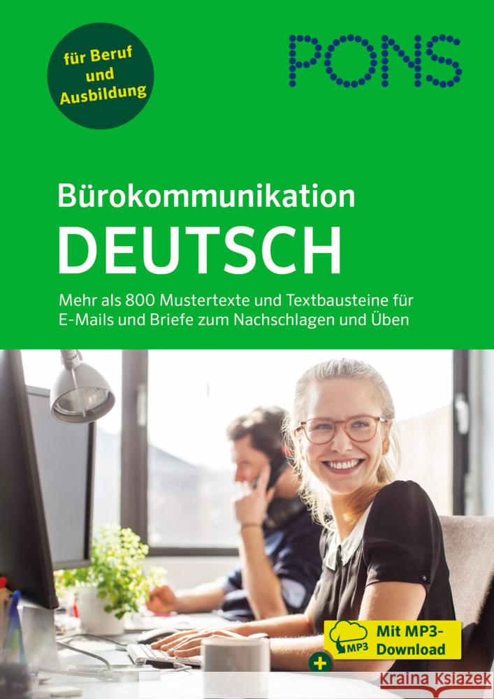 PONS Bürokommunikation Deutsch  9783125624658 PONS - książka