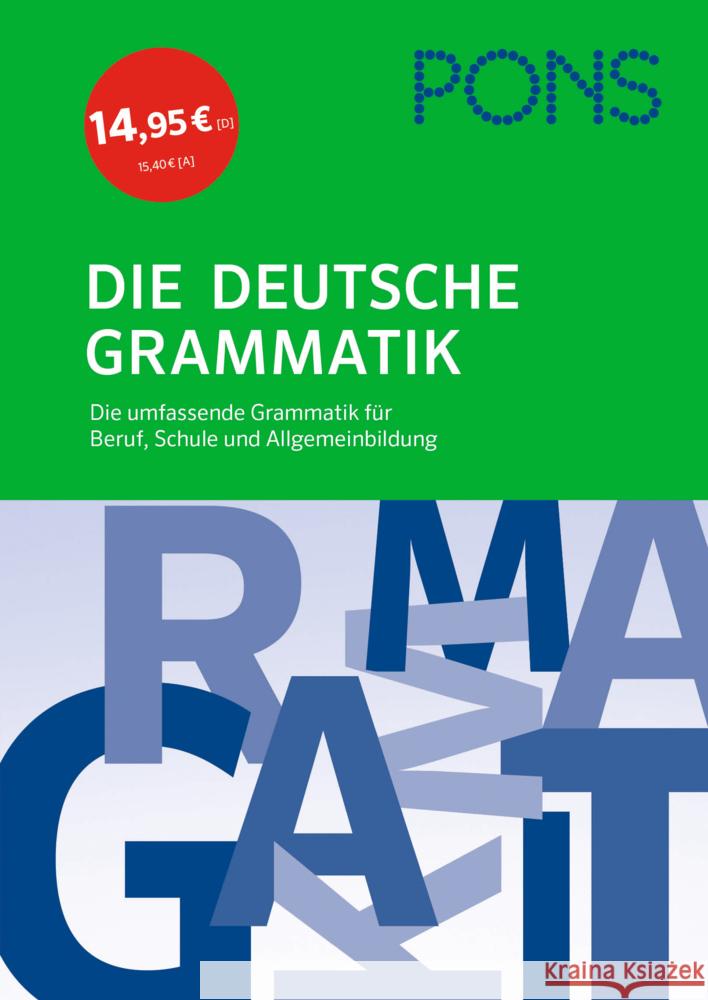 PONS Die deutsche Grammatik  9783125624818 PONS - książka