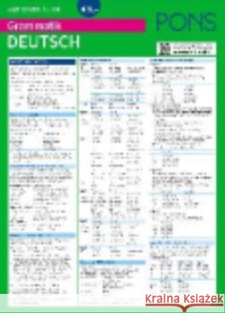 Pons Grammatik auf einen Blick  9783125618978 Klett (Ernst) Verlag,Stuttgart - książka