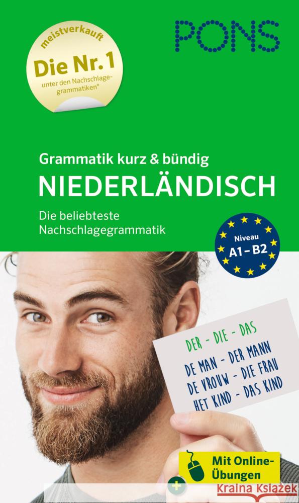 PONS Grammatik kurz und bündig Niederländisch  9783125624412 PONS - książka