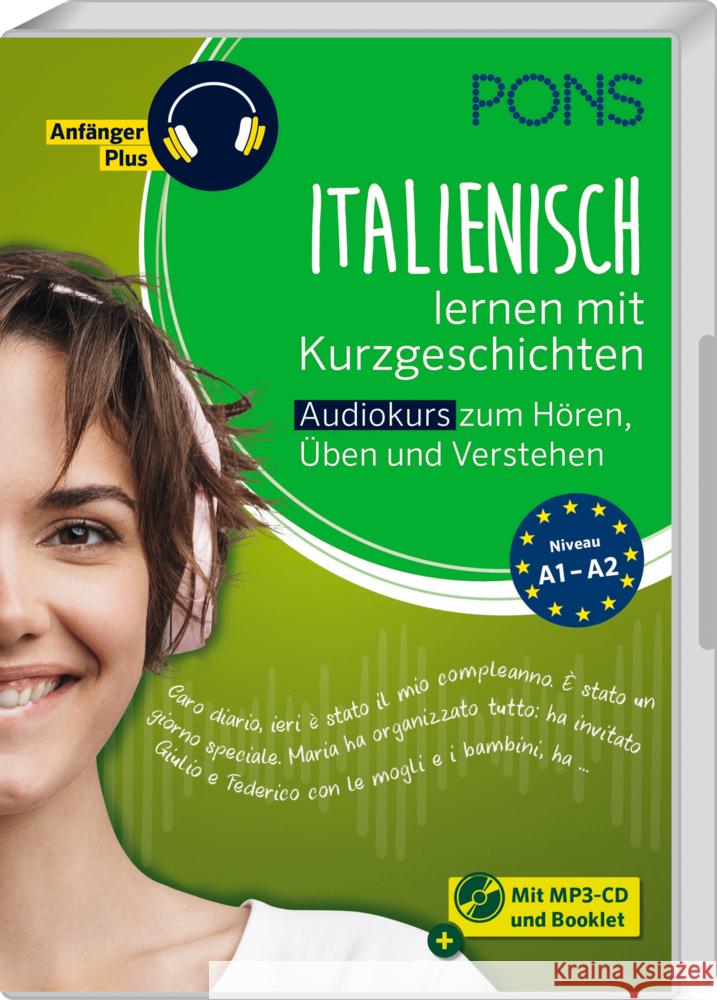 PONS Italienisch lernen mit Kurzgeschichten  9783125623835 PONS - książka