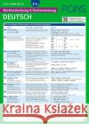PONS Rechtschreibung & Zeichensetzung auf einen Blick, Deutsch  9783125626997 PONS
