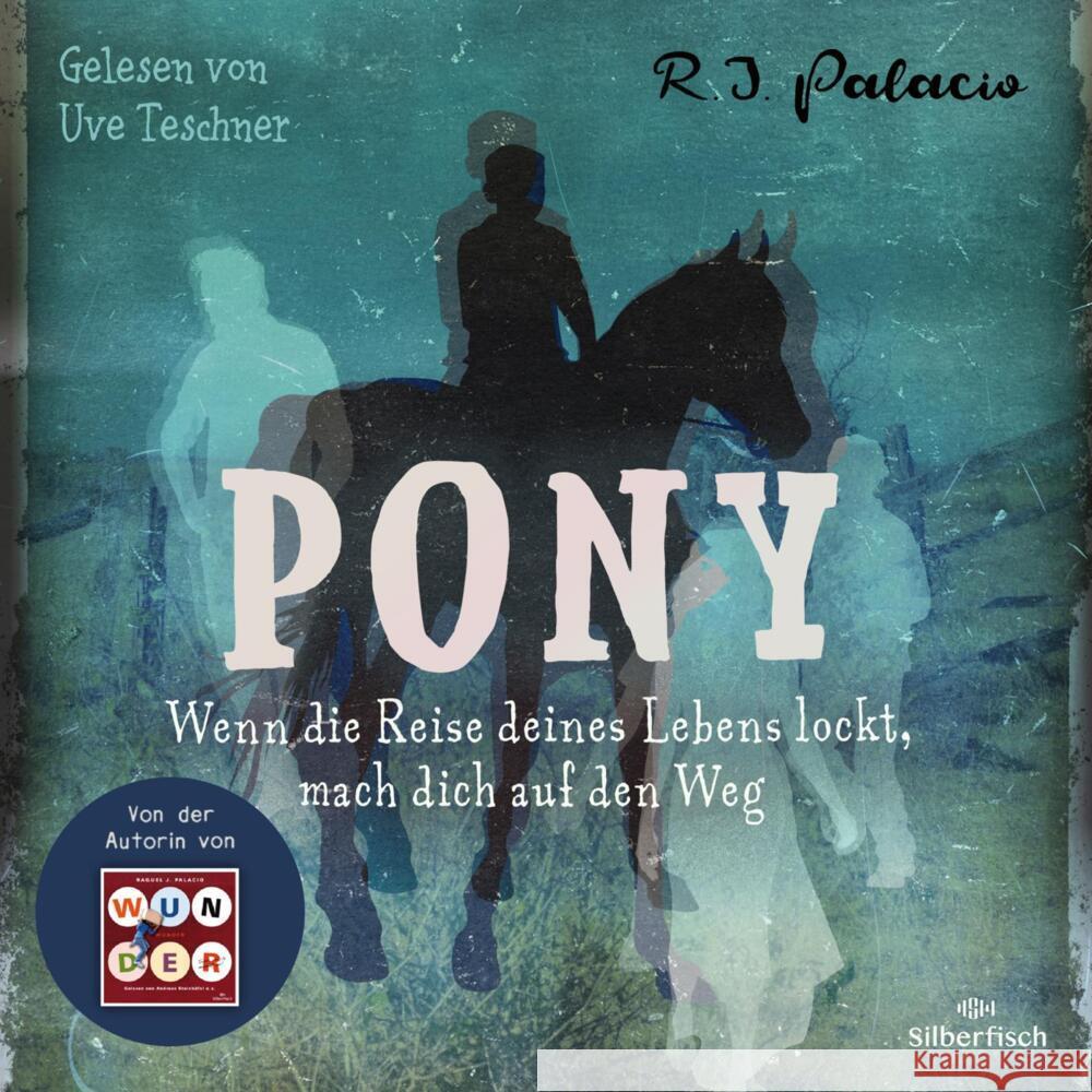 Pony, 4 Audio-CD Palacio, R. J. 9783745603859 Silberfisch - książka