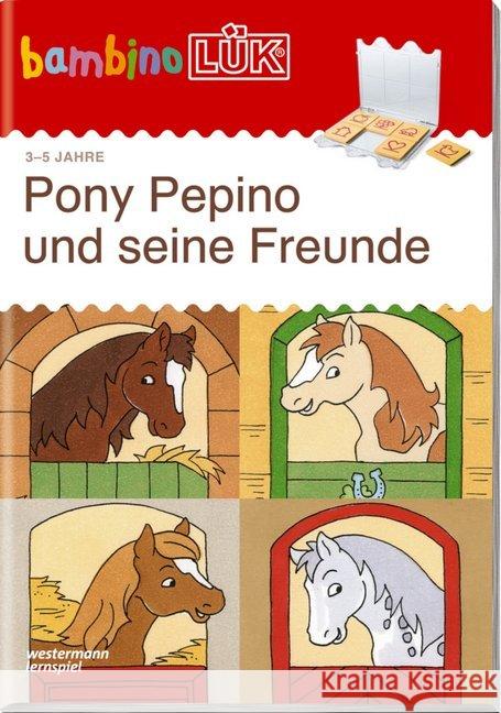 Pony Pepino und seine Freunde Junga, Michael 9783837778755 Westermann Lernspielverlag - książka