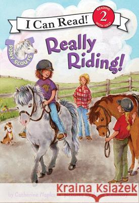 Pony Scouts: Really Riding! Catherine Hapka Anne Kennedy 9780061255380 HarperCollins - książka