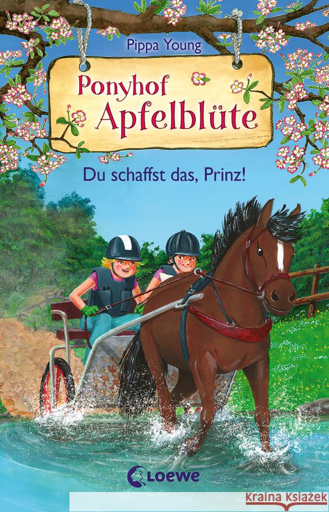 Ponyhof Apfelblüte (Band 19) - Du schaffst das, Prinz! Young, Pippa 9783743211186 Loewe - książka