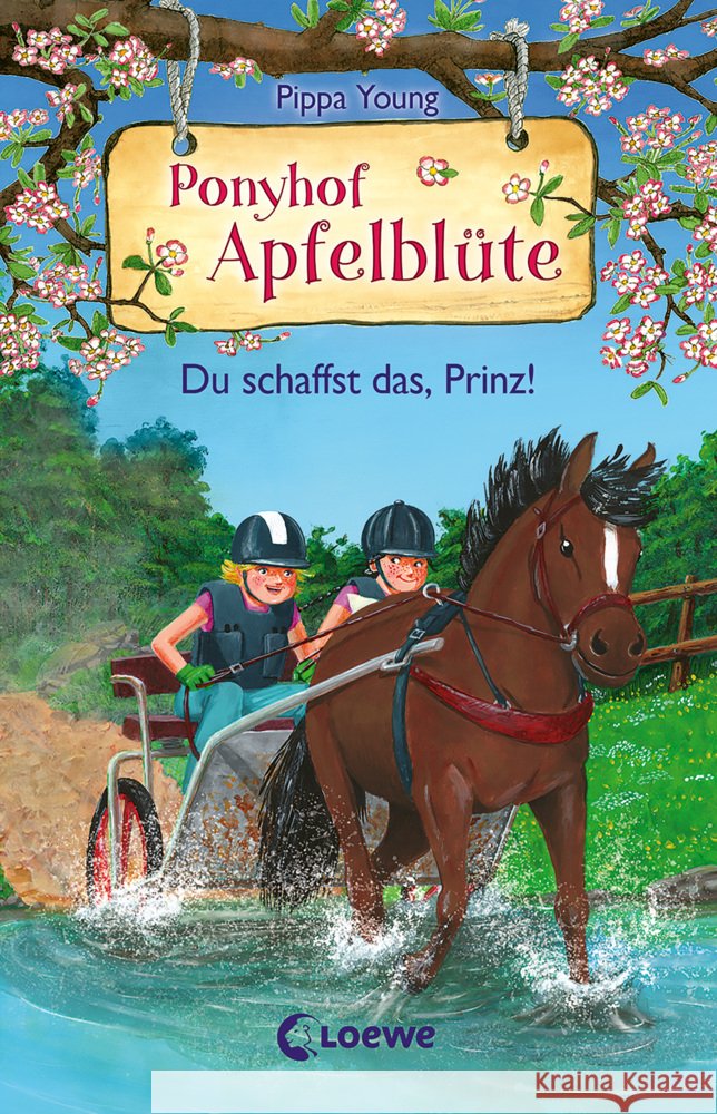 Ponyhof Apfelblüte (Band 19) - Du schaffst das, Prinz! Young, Pippa 9783743211186 Loewe - książka