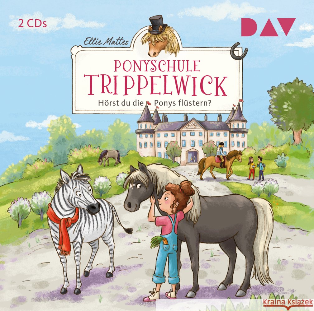 Ponyschule Trippelwick - Teil 1: Hörst du die Ponys flüstern?, 2 Audio-CD Mattes, Ellie 9783742416018 Der Audio Verlag, DAV - książka