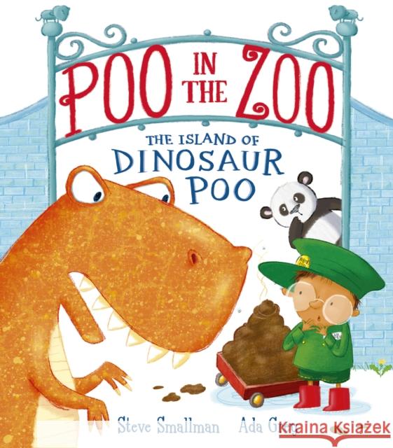 Poo in the Zoo: The Island of Dinosaur Poo Steve Smallman 9781801042994 Little Tiger Press Group - książka