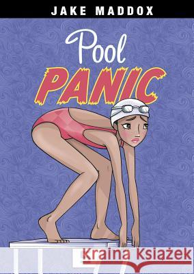 Pool Panic Jake Maddox Katie Wood 9781496526205 Stone Arch Books - książka