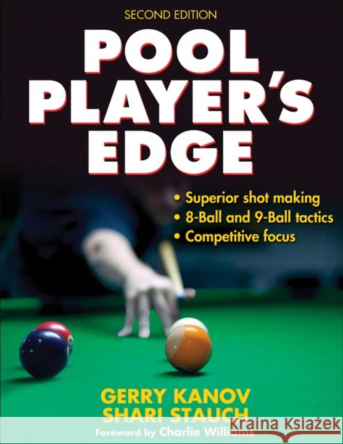 Pool Player's Edge Gerry Kanov Shari Stauch 9780736087254 Human Kinetics Publishers - książka