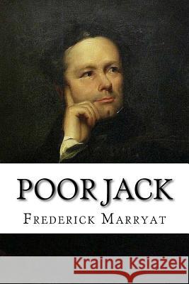 Poor Jack Frederick Marryat 9781982049836 Createspace Independent Publishing Platform - książka