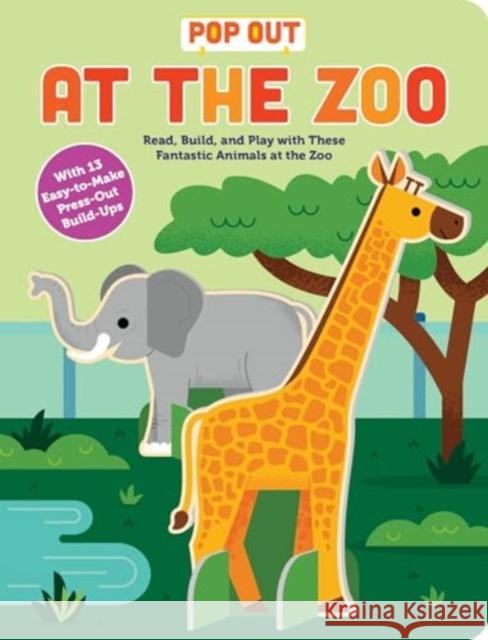 Pop Out at the Zoo: Read, Build, and Play with these Fantastic Animals at the Zoo duopress 9781728291321 Sourcebooks, Inc - książka
