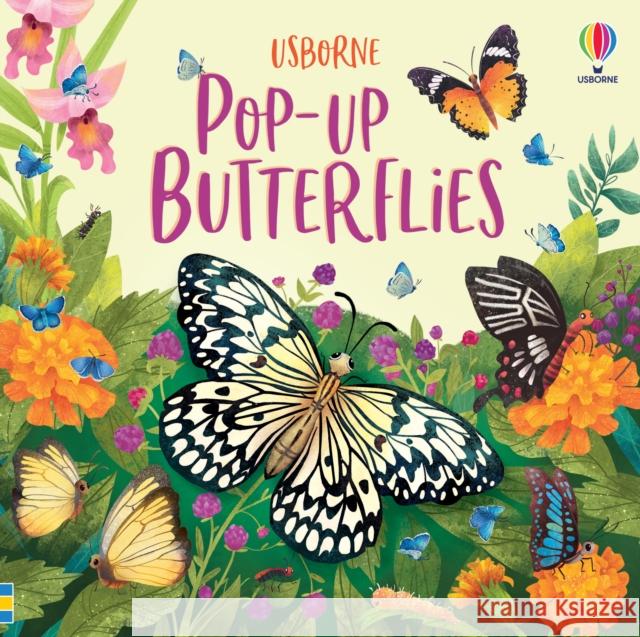 Pop-up Butterflies Laura Cowan 9781474992336 Usborne Publishing Ltd - książka