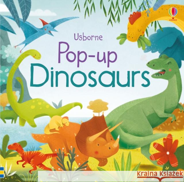 Pop-up Dinosaurs Watt Fiona 9781409550334 Usborne Publishing Ltd - książka