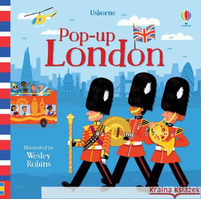 Pop-up London Watt, Fiona 9781474939584 Usborne Publishing Ltd - książka