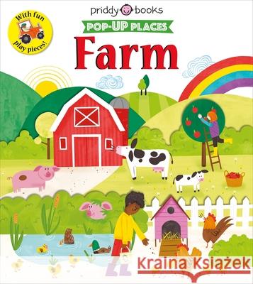 Pop-Up Places: Farm Roger Priddy 9781838991401 Priddy Books - książka
